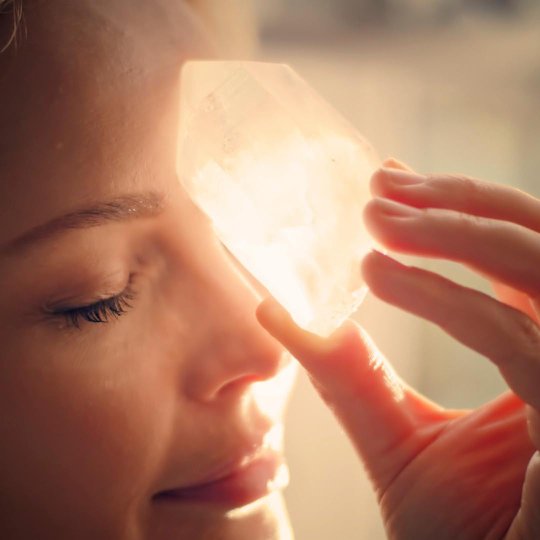 Energetic cleansing with crystals