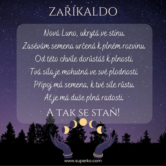 New Moon Incantation