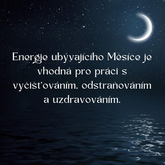 The magic of the Waning Moon