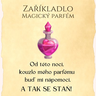 Incantation for a magical-perfume